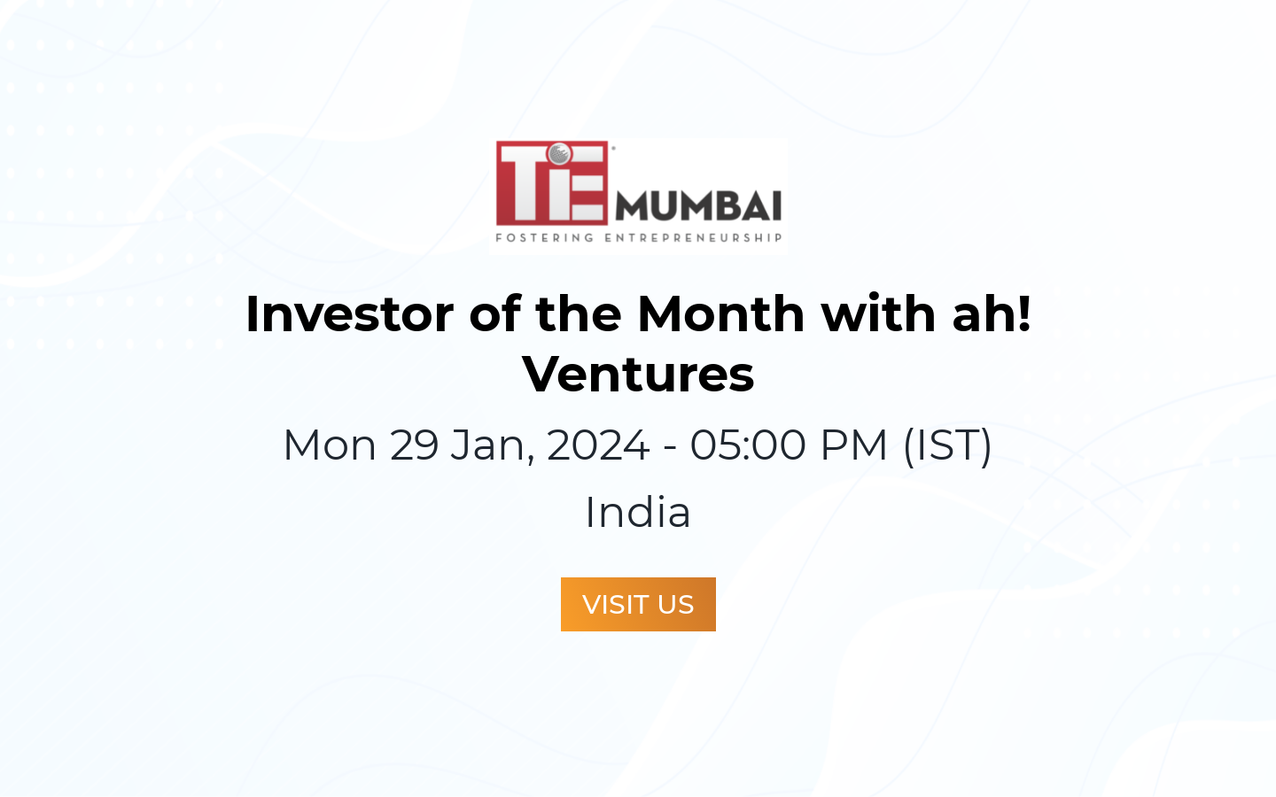 Investor of the Month with ah! Ventures