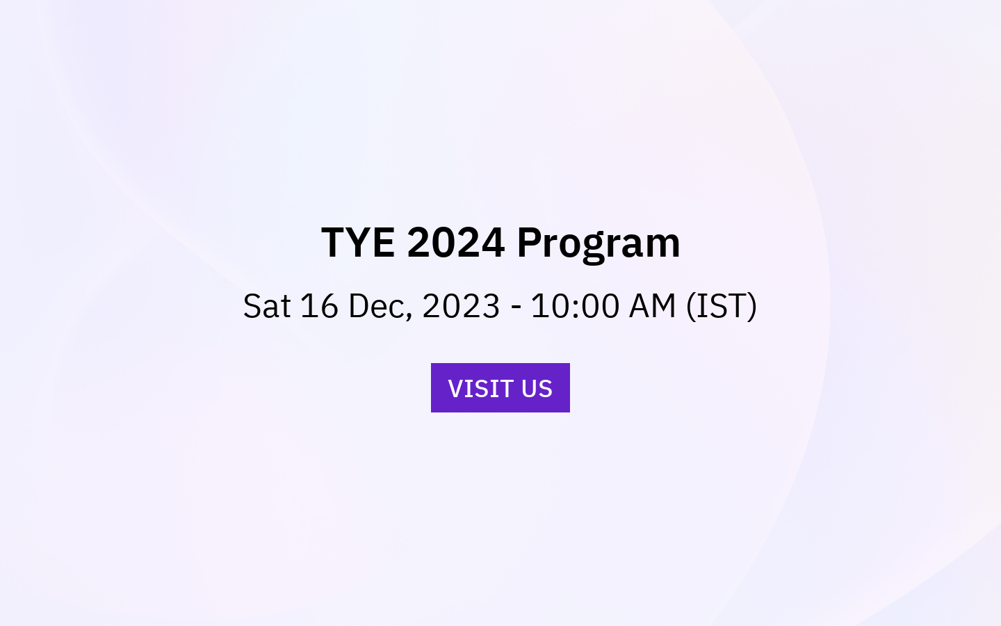 TYE 2024 Program