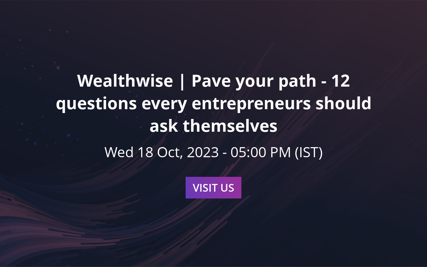 Wealthwise | Pave Your Path - 12 Questions Every Entrepreneurs Should ...